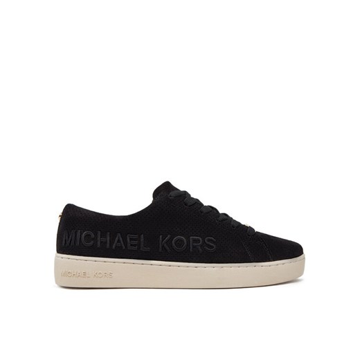 Sneakersy Michael Kors Keaton Lace up 43R5KEFS1S Czarny ze sklepu eobuwie.pl w kategorii Buty sportowe damskie - zdjęcie 182077932