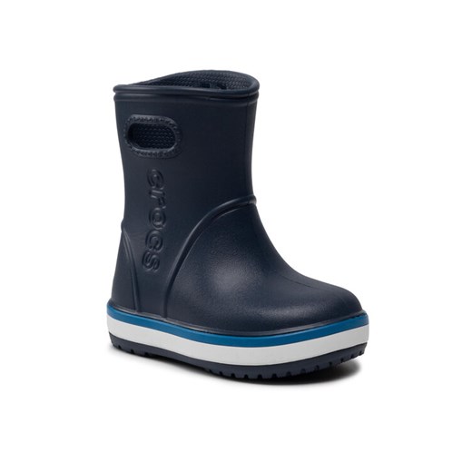 Kalosze Crocs Crocband Rain Boot K 205827 Granatowy ze sklepu eobuwie.pl w kategorii Kalosze dziecięce - zdjęcie 182078072