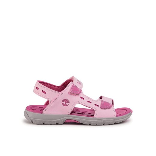 Sandały Timberland Moss Jump 2 Strap Sandal TB0A2AJ3X821 Różowy ze sklepu eobuwie.pl w kategorii Sandały dziecięce - zdjęcie 182078263