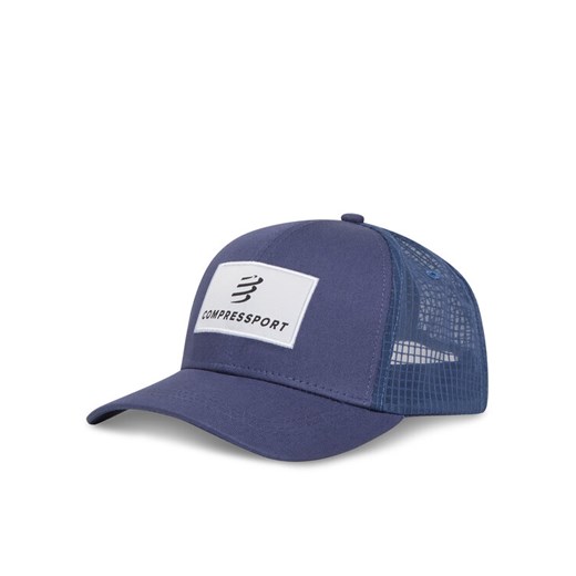 Czapka z daszkiem Compressport XHWU6985125TU Granatowy ze sklepu eobuwie.pl w kategorii Czapki z daszkiem damskie - zdjęcie 182078292