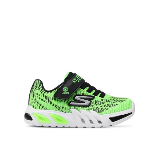 Sneakersy Skechers Vorlo 400137L/LMBK Zielony ze sklepu eobuwie.pl w kategorii Buty sportowe dziecięce - zdjęcie 182078353