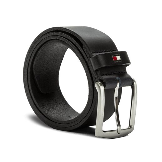 Pasek Męski Tommy Hilfiger New Denton Belt 4.0 E367863162 85 Czarny ze sklepu eobuwie.pl w kategorii Paski męskie - zdjęcie 182078493