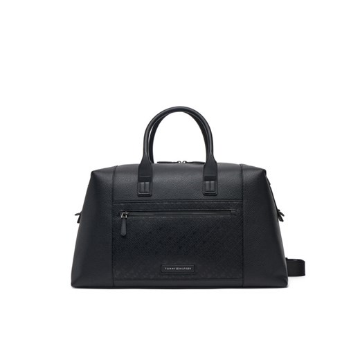 Torba Tommy Hilfiger Th Monogram Duffle AM0AM13383 Czarny ze sklepu eobuwie.pl w kategorii Torby podróżne - zdjęcie 182078494
