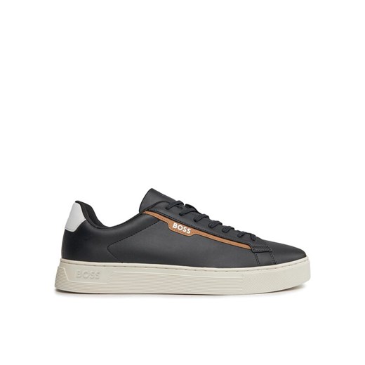 Sneakersy Boss Rhys Tenn 50502869 Czarny ze sklepu eobuwie.pl w kategorii Trampki męskie - zdjęcie 182078560