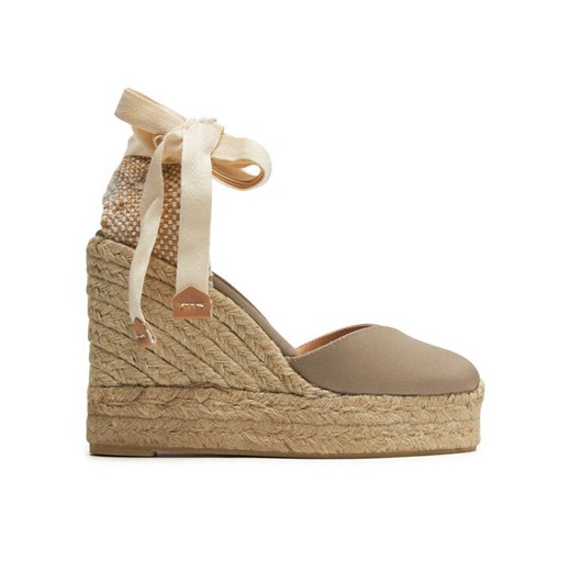 Espadryle Castañer Chiara/8Ed/006 021726 Złoty ze sklepu eobuwie.pl w kategorii Espadryle damskie - zdjęcie 182078570