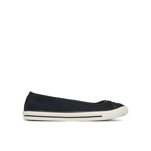 Baleriny Converse Chuck Taylor All Star Dainty Ballerina A16210C Czarny ze sklepu eobuwie.pl w kategorii Balerinki - zdjęcie 182078602