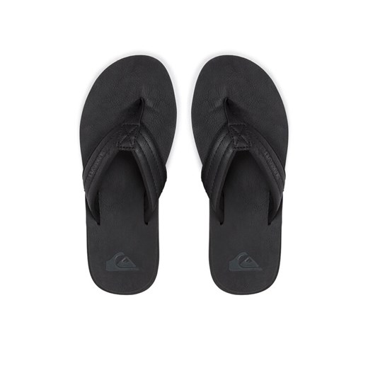 Japonki Quiksilver AQYL100623 Czarny ze sklepu eobuwie.pl w kategorii Klapki męskie - zdjęcie 182078710