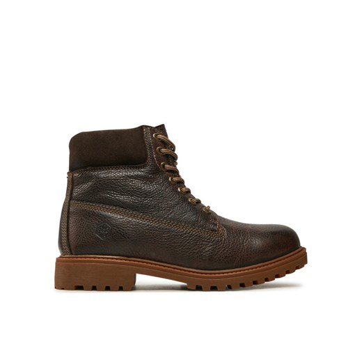 Trapery Lumberjack River Green SME6901-001-B75 Brązowy ze sklepu eobuwie.pl w kategorii Buty zimowe męskie - zdjęcie 182078713