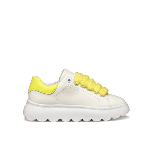 Sneakersy Geox J Puffypop J55MRA 000BC C0552 M Biały ze sklepu eobuwie.pl w kategorii Buty sportowe dziecięce - zdjęcie 182078734