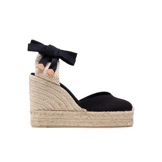 Espadryle Castañer Chiara/8ED/001 020992-100 Czarny ze sklepu eobuwie.pl w kategorii Espadryle damskie - zdjęcie 182078754
