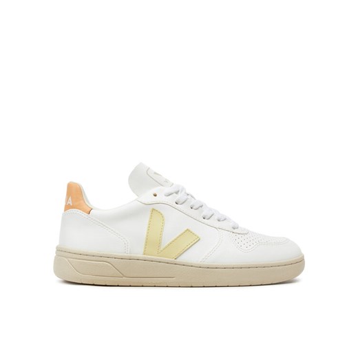 Sneakersy Veja V-10 VX0703103A Biały ze sklepu eobuwie.pl w kategorii Buty sportowe damskie - zdjęcie 182078861