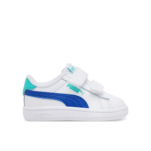 Sneakersy Puma Smash 3.0 L V Inf 392034 18 Biały ze sklepu eobuwie.pl w kategorii Buty sportowe dziecięce - zdjęcie 182078862