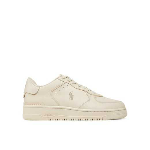 Sneakersy Polo Ralph Lauren Masters Court 809971279001 Beżowy ze sklepu eobuwie.pl w kategorii Buty sportowe męskie - zdjęcie 182079013