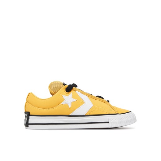 Sneakersy Converse Star Player 76 Puff A11484C Żółty ze sklepu eobuwie.pl w kategorii Buty sportowe męskie - zdjęcie 182079091