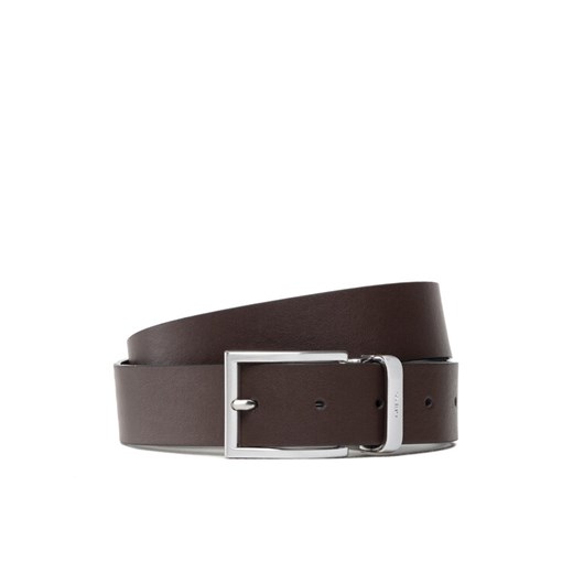 Pasek Męski Guess Not Coordinated Belts BM7544 LEA35 Brązowy ze sklepu eobuwie.pl w kategorii Paski męskie - zdjęcie 182079140