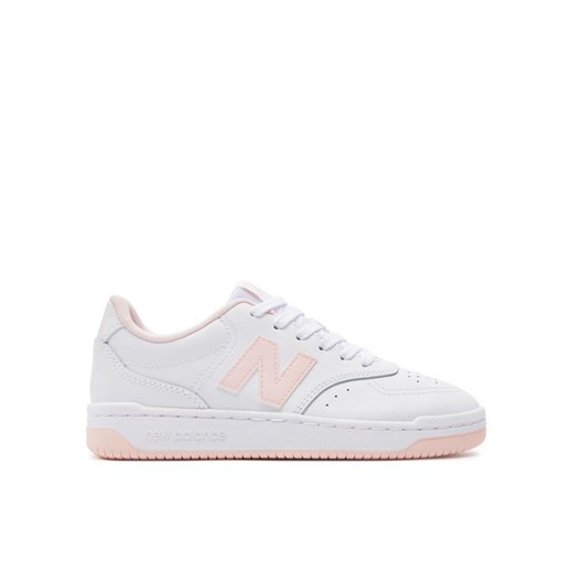 Sneakersy New Balance BBW80WPK Biały ze sklepu eobuwie.pl w kategorii Buty sportowe damskie - zdjęcie 182079173