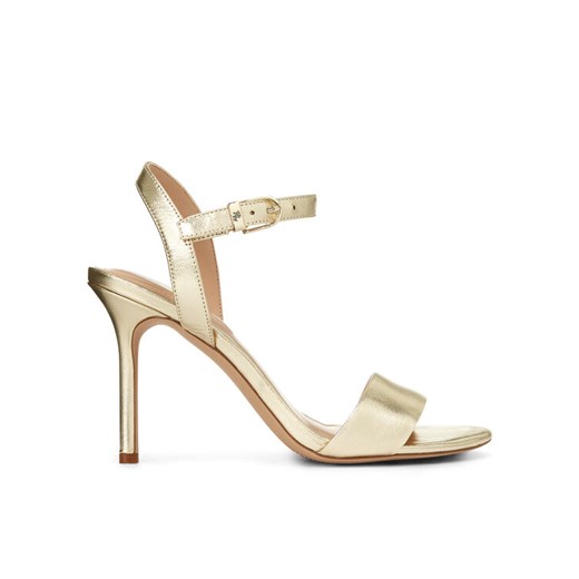 Sandały LAUREN RALPH LAUREN Gwen 802940587001 Złoty ze sklepu eobuwie.pl w kategorii Sandały damskie - zdjęcie 182079274