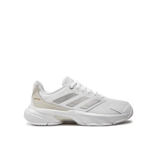 Buty do tenisa adidas CourtJam Control 3 Tennis ID2457 Biały ze sklepu eobuwie.pl w kategorii Buty sportowe damskie - zdjęcie 182079312