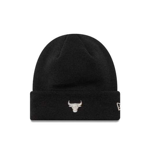 Czapka New Era Metallic Cuff Beani 60565216 Czarny ze sklepu eobuwie.pl w kategorii Czapki zimowe męskie - zdjęcie 182079510