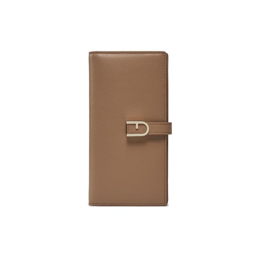 Duży Portfel Damski Furla Flow Continental Bifold WP00402-BX2045-1257S-1007 Beżowy ze sklepu eobuwie.pl w kategorii Portfele damskie - zdjęcie 182079522