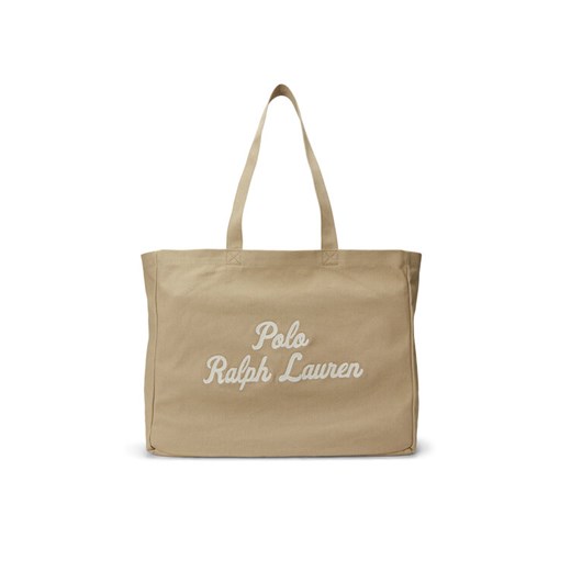 Torba Polo Ralph Lauren 405962436002 Brązowy ze sklepu eobuwie.pl w kategorii Torby Shopper bag - zdjęcie 182079541