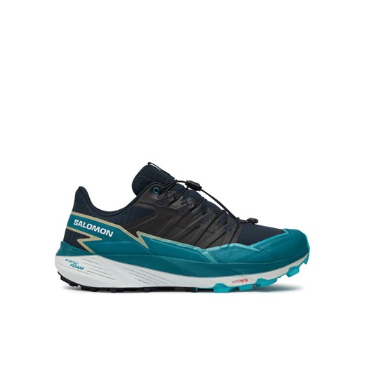 Buty do biegania Salomon Thundercross L47464200 Turkusowy ze sklepu eobuwie.pl w kategorii Buty sportowe męskie - zdjęcie 182079554