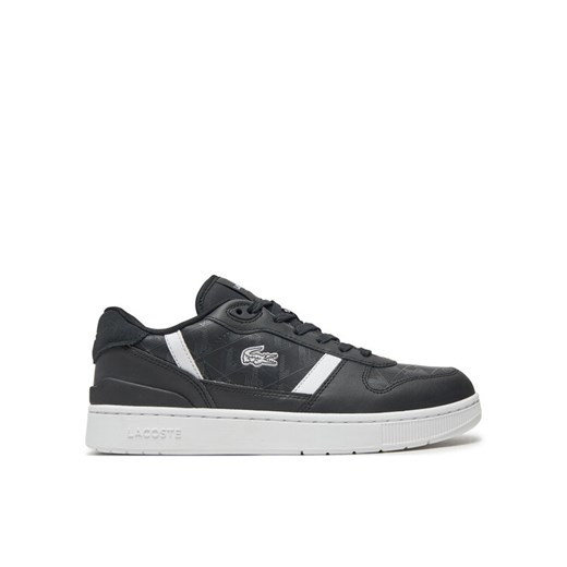 Sneakersy Lacoste T-Clip 7-48SMA0030 Czarny ze sklepu eobuwie.pl w kategorii Buty sportowe męskie - zdjęcie 182079560