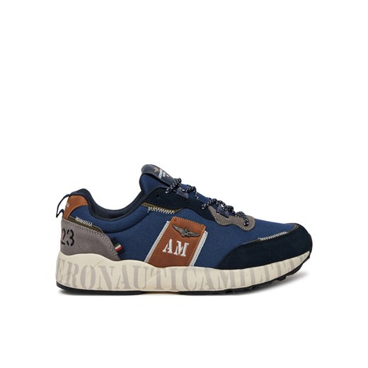 Sneakersy Aeronautica Militare 242SC293CT3381 Niebieski ze sklepu eobuwie.pl w kategorii Buty sportowe męskie - zdjęcie 182079641