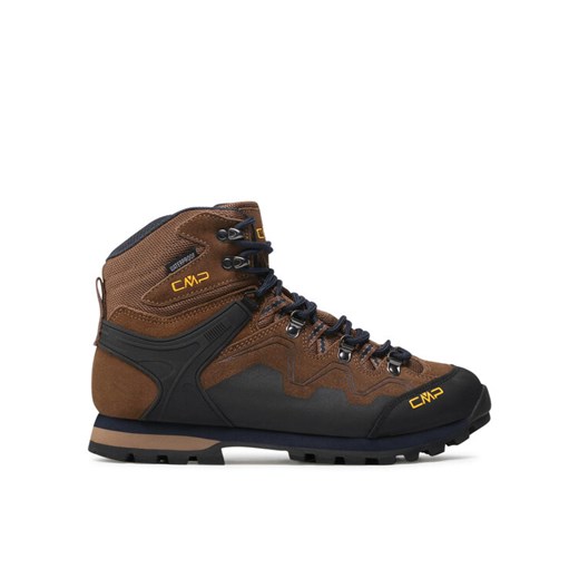 Trekkingi CMP Athunis Mid Trekking Shoe Wp 31Q4977 Brązowy ze sklepu eobuwie.pl w kategorii Buty trekkingowe męskie - zdjęcie 182079643