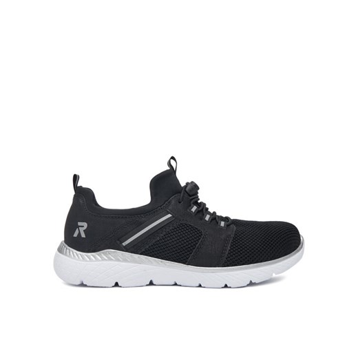 Sneakersy Rieker M5065-00 Czarny ze sklepu eobuwie.pl w kategorii Buty sportowe damskie - zdjęcie 182079664