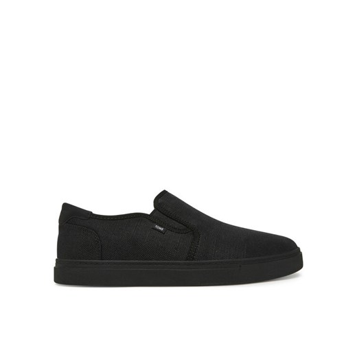 Tenisówki Toms Baja 2.0 Slip On 10022038 Czarny ze sklepu eobuwie.pl w kategorii Trampki męskie - zdjęcie 182079684