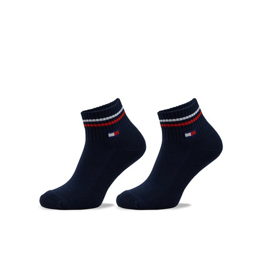Zestaw 2 par niskich skarpet unisex Tommy Hilfiger 701228177 Granatowy ze sklepu eobuwie.pl w kategorii Skarpetki damskie - zdjęcie 182079703
