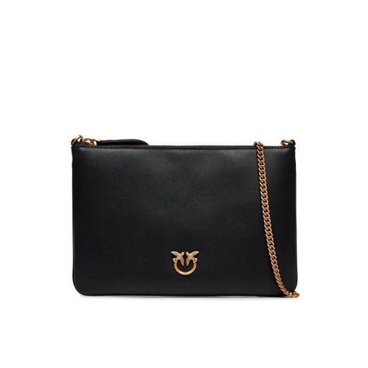 Torebka Pinko Flat Classic PE 23 PCPL 100455 A0F1 Czarny ze sklepu eobuwie.pl w kategorii Kopertówki - zdjęcie 182079750
