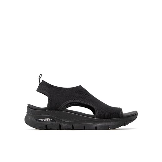 Sandały Skechers City Catch 119236/BBK Czarny ze sklepu eobuwie.pl w kategorii Sandały damskie - zdjęcie 182079864
