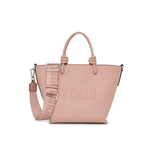 Torebka TOUS Capazo S. T La Rue New 2001944243 Różowy ze sklepu eobuwie.pl w kategorii Torby Shopper bag - zdjęcie 182080032