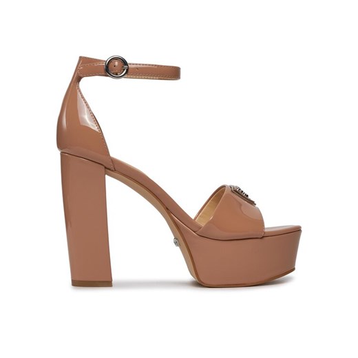 Sandały Guess Seton FLPSET PAT03 Beżowy Guess 41 eobuwie.pl