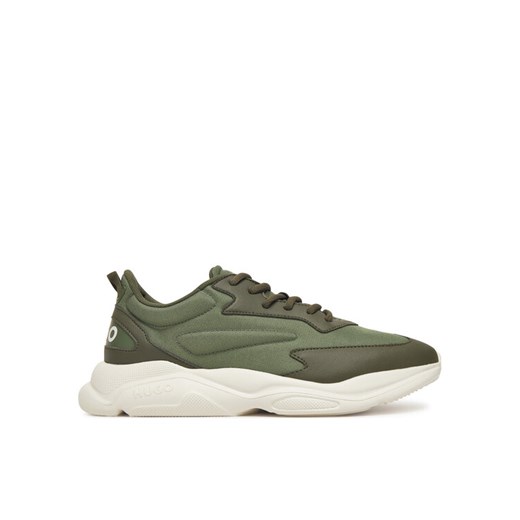 Sneakersy HUGO Leon 50536960 Zielony ze sklepu eobuwie.pl w kategorii Buty sportowe męskie - zdjęcie 182080063