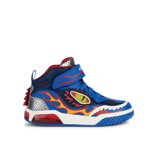 Sneakersy Geox J Inek Boy J369CD 0FEFU C0833 DD Granatowy ze sklepu eobuwie.pl w kategorii Buty sportowe dziecięce - zdjęcie 182080070