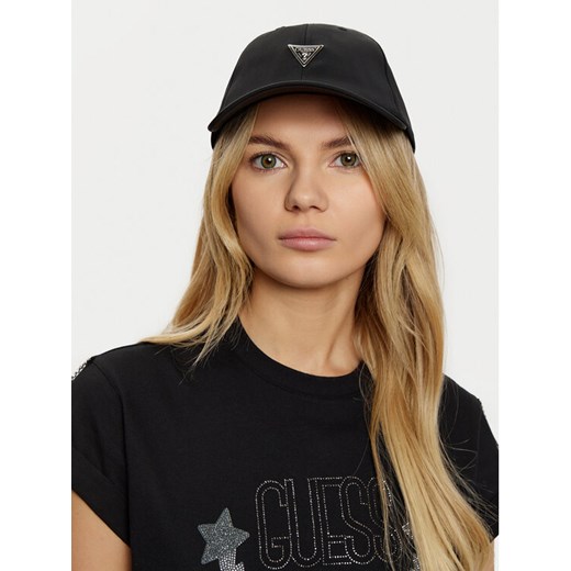 Czapka z daszkiem Guess W4BZ36 WGJP2 Czarny ze sklepu eobuwie.pl w kategorii Czapki z daszkiem damskie - zdjęcie 182080181