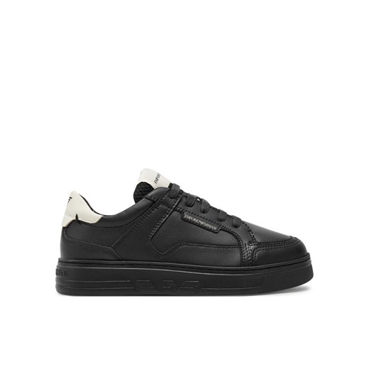 Sneakersy Emporio Armani X4X568 XN162 U066 Czarny ze sklepu eobuwie.pl w kategorii Buty sportowe męskie - zdjęcie 182080194