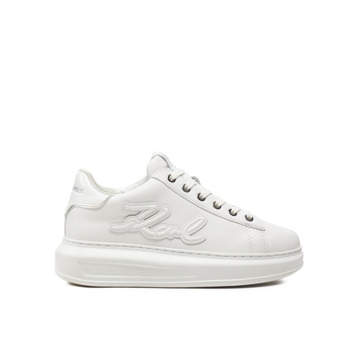 Sneakersy KARL LAGERFELD KL62511A Biały ze sklepu eobuwie.pl w kategorii Buty sportowe damskie - zdjęcie 182080221