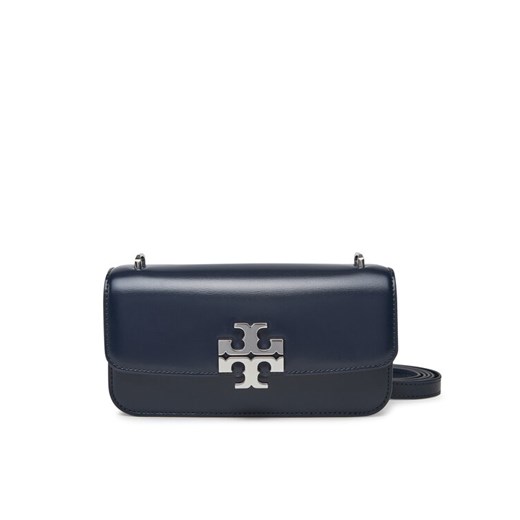 Torebka Tory Burch 164832 Granatowy ze sklepu eobuwie.pl w kategorii Listonoszki - zdjęcie 182080231