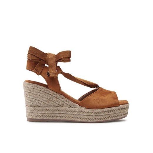 Espadryle Refresh 170771 Brązowy ze sklepu eobuwie.pl w kategorii Espadryle damskie - zdjęcie 182080313