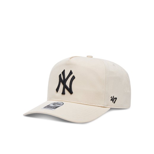 Czapka z daszkiem 47 Brand MLB New York Yankees '47 HITCH B-FHTCH17GWP Beżowy ze sklepu eobuwie.pl w kategorii Czapki z daszkiem damskie - zdjęcie 182080344