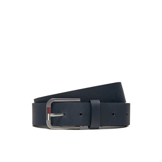 Pasek Męski Tommy Jeans Tjm Austin 3.5 AM0AM12338 Granatowy ze sklepu eobuwie.pl w kategorii Paski męskie - zdjęcie 182080440