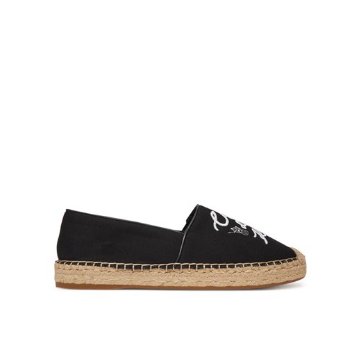 Espadryle KARL LAGERFELD KL81125 Czarny ze sklepu eobuwie.pl w kategorii Espadryle damskie - zdjęcie 182080494