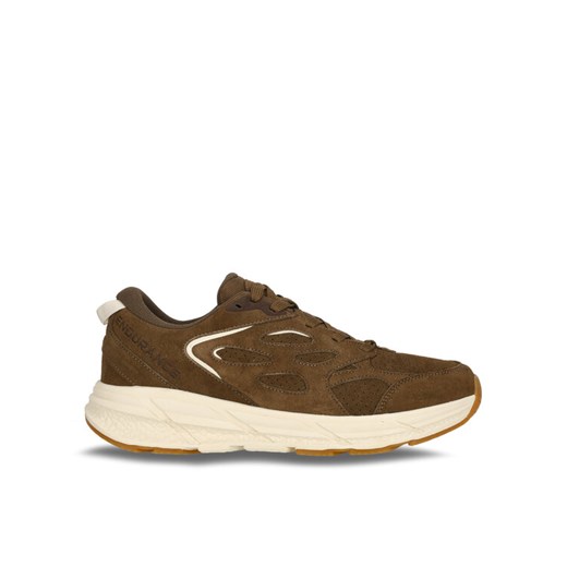 Sneakersy Endurance Bryce M Leather Shoe E244266 Brązowy ze sklepu eobuwie.pl w kategorii Buty sportowe męskie - zdjęcie 182080583