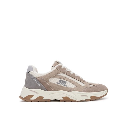 Sneakersy Steve Madden Sneak Peak-E SM19000129 Brązowy ze sklepu eobuwie.pl w kategorii Buty sportowe damskie - zdjęcie 182080651