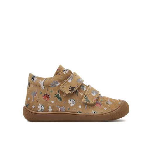 Sneakersy Naturino Cocoon Vl 2012904.HE.4D41 S Beżowy ze sklepu eobuwie.pl w kategorii Buty sportowe dziecięce - zdjęcie 182080664