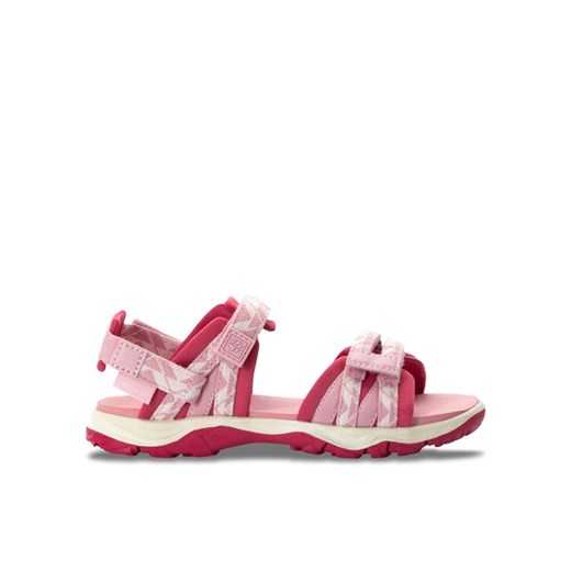 Sandały Jack Wolfskin 2 In 1 Sandal 4046421 Różowy ze sklepu eobuwie.pl w kategorii Sandały dziecięce - zdjęcie 182080734